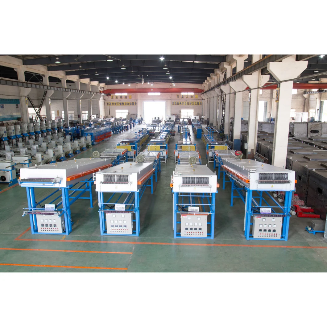High Speed Fuchuan Brand Copper Cable Wire Annealing Tinning Winding Extrusion Extruder Bunching Machine