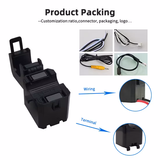 Trasformatore di corrente a nucleo diviso KCT-36 da 36 mm 5-630 A