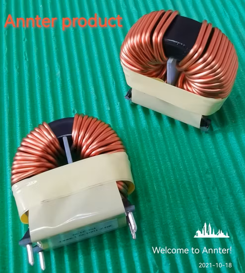 Induttanza di modo comune con nucleo nacocristallino, bobina induttrice per filtro EMI, minimo 5,0 mh, 12,0 A